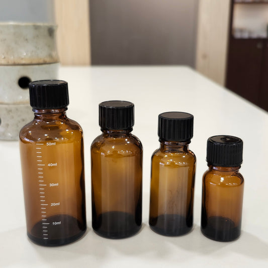 啡色精油玻璃樽