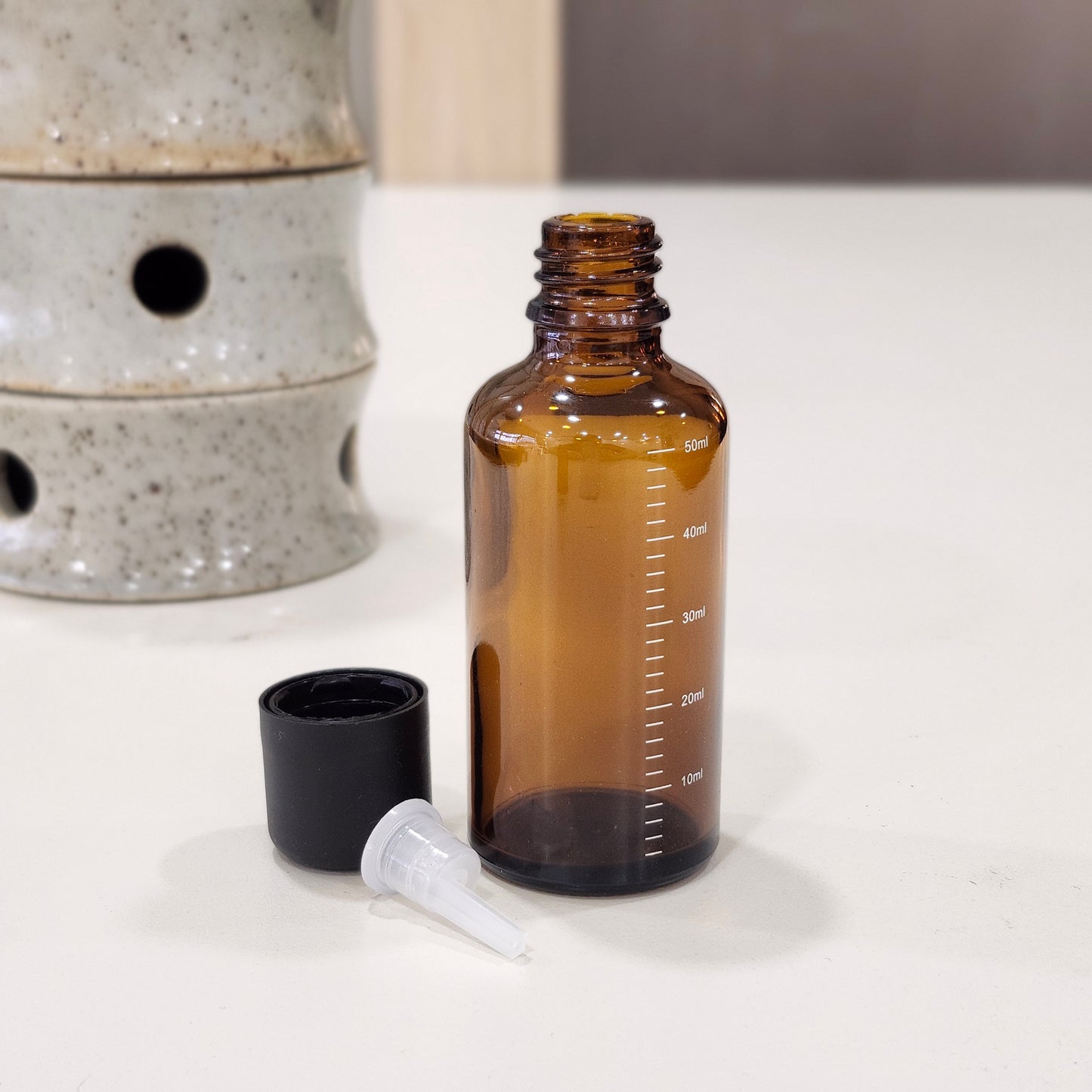 啡色精油玻璃樽