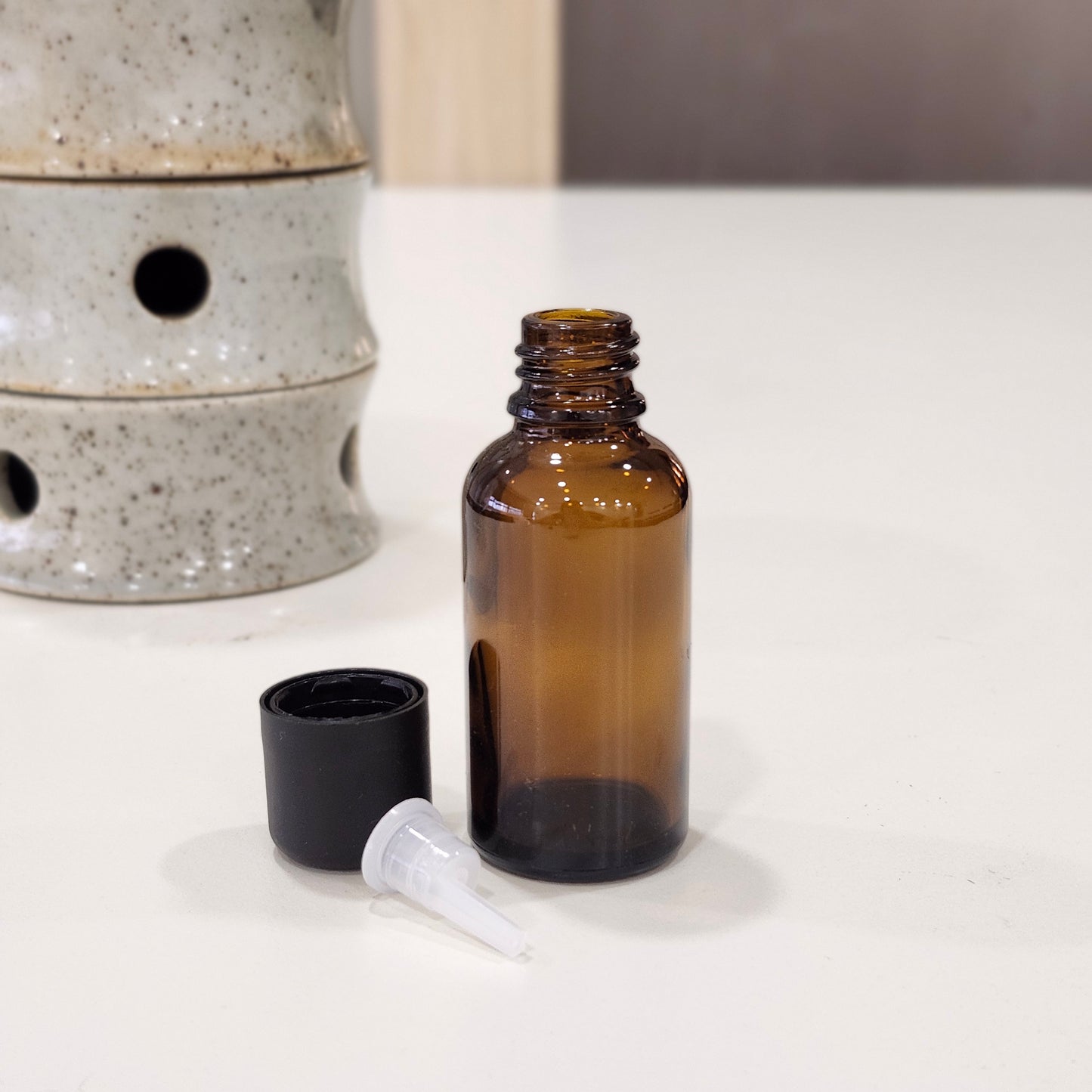 啡色精油玻璃樽
