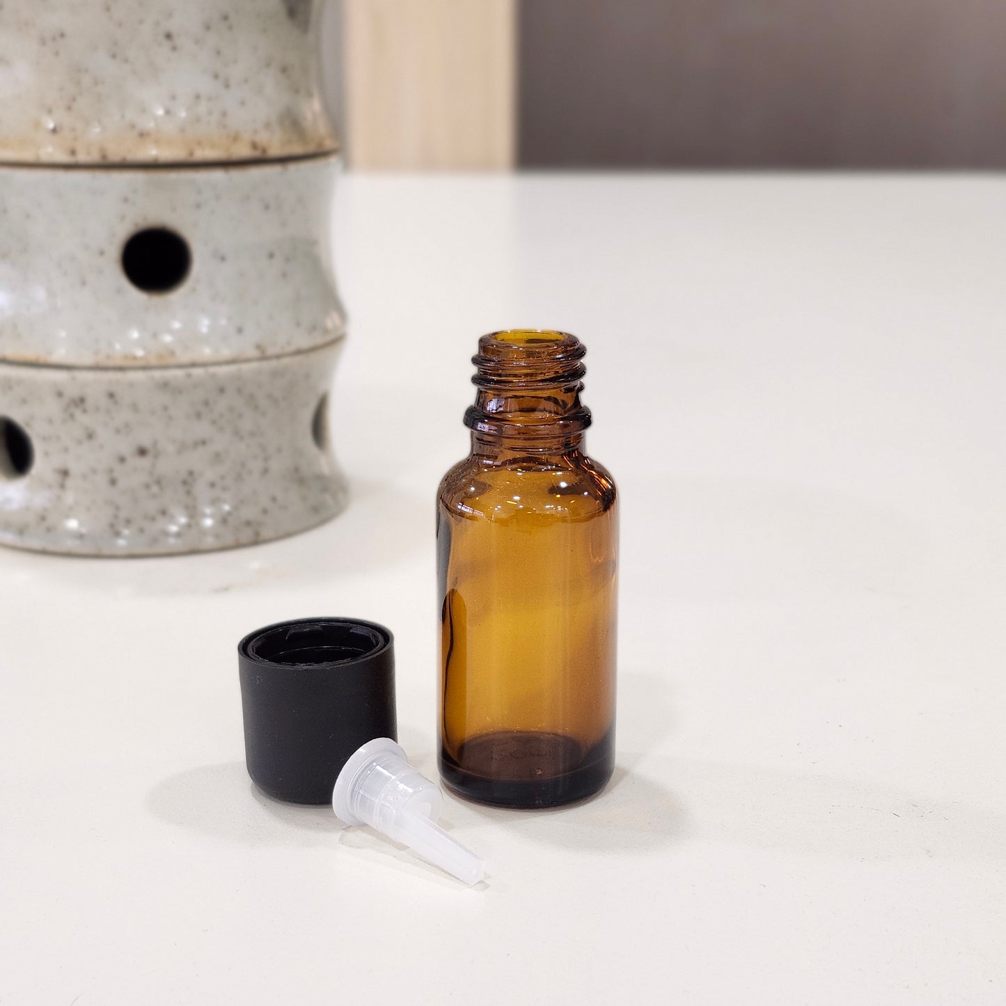 啡色精油玻璃樽