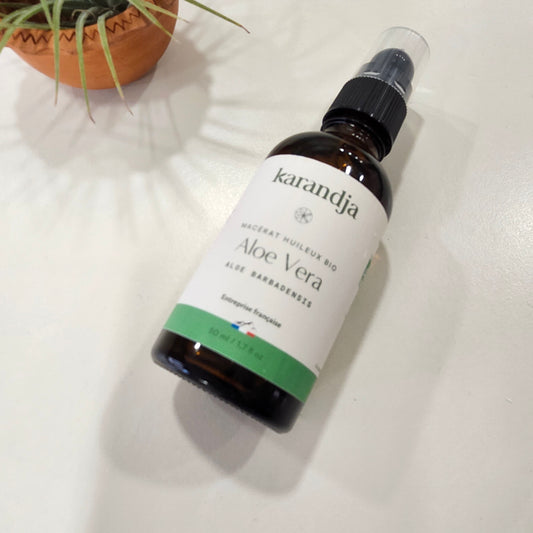 Macérât huileux bio ALOE VERA 蘆薈啫喱