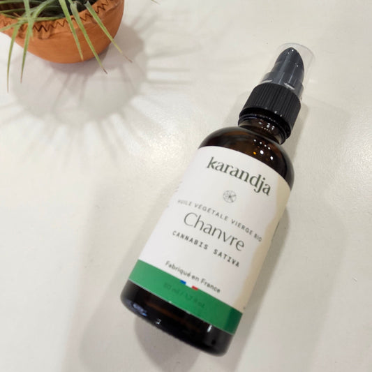 Huile végétale bio CHANVRE 大麻冷壓油